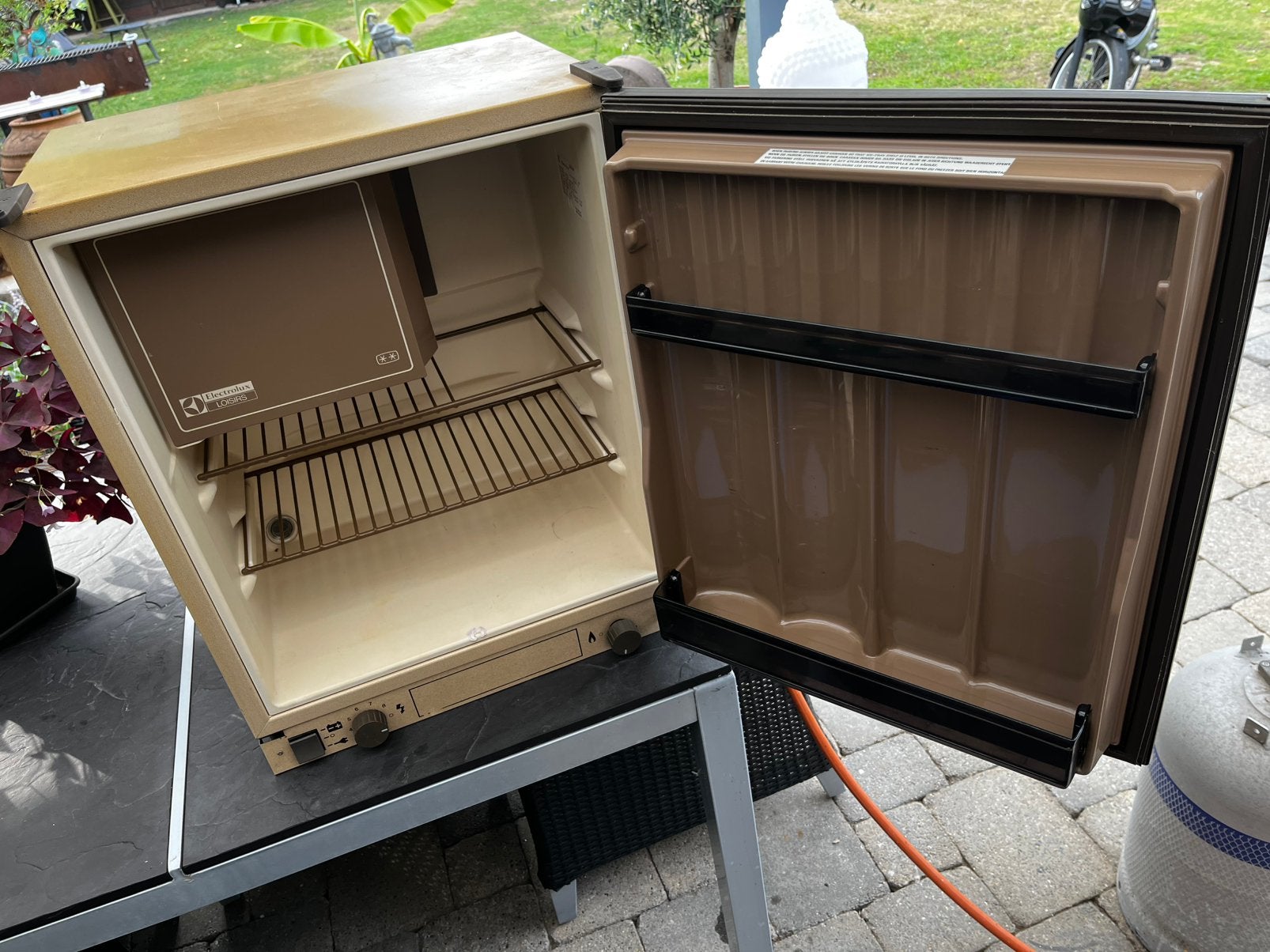 Frigo trimixte gaz/12v/220v, Enlèvement