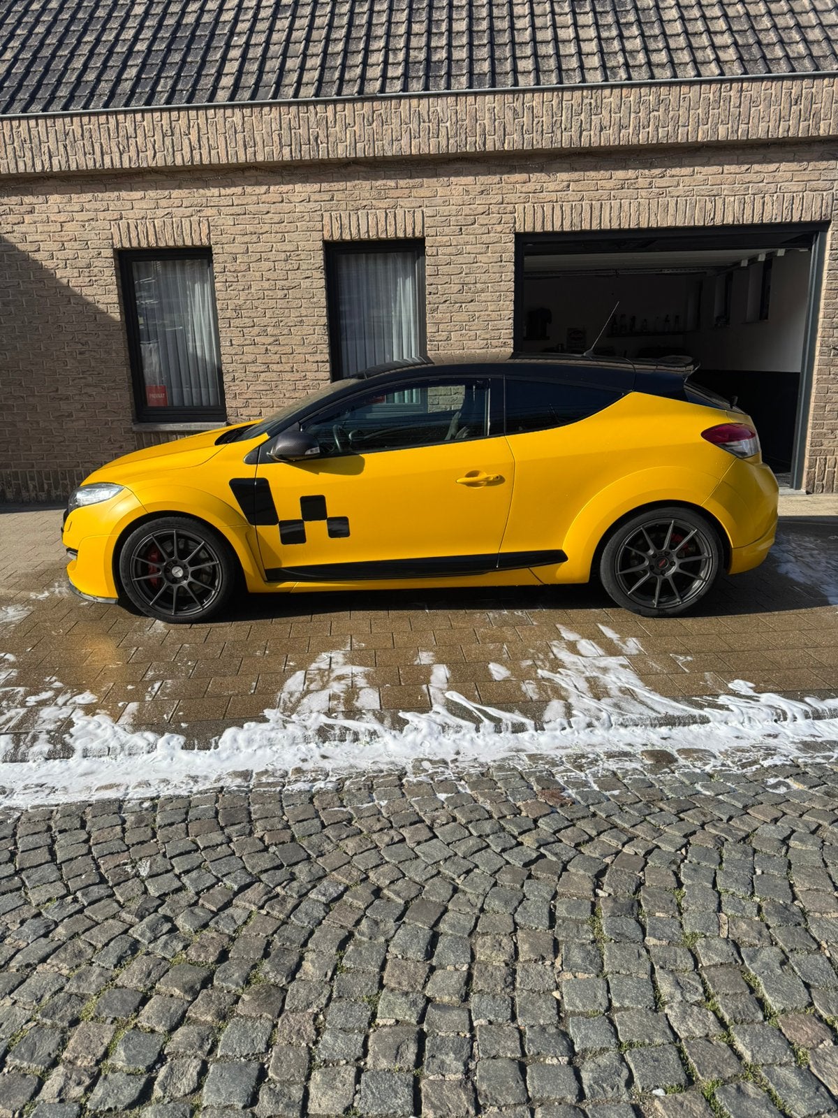Renault megane 3 rs beschrijving goed lezen, Auto's, Voorwielaandrijving, Zwart, 4 cilinders, 1462 kg