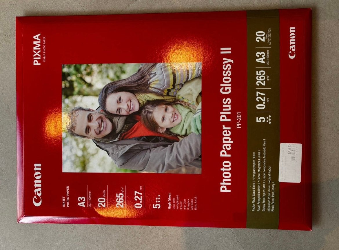 Luxe fotopapier A3 x2.+ A2 x 0,5 pak   A2 x2, Ophalen, Nieuw, Canon, Overige formaten