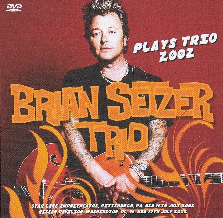 2 dvd's - Brian Setzer - Speelt Trio 2002, Cd's en Dvd's, Import, Ophalen of Verzenden, Live-album, Nieuw in verpakking
