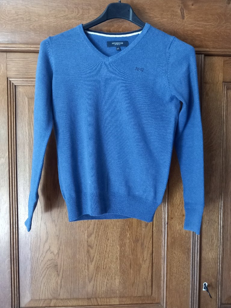 Mc GREGOR - pull - encolure V - M.L. - taille 10 ans, Garçon, Pull ou Veste, Comme neuf, Mc Gregor