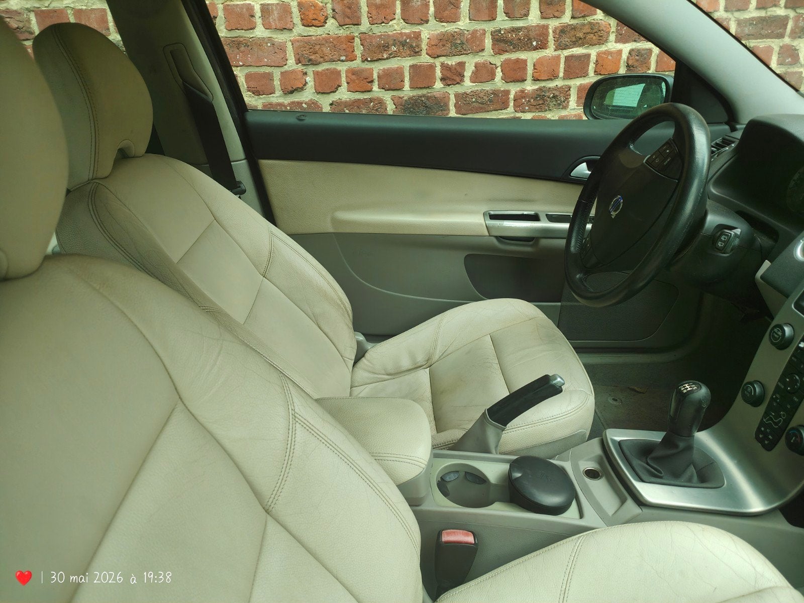 VOLVO C30 1.6 summum, Auto's, Overige Auto's, Beige, Beige, Leder, Particulier