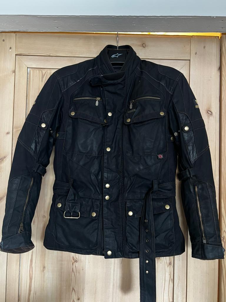 Modeka The Glasgow jacket Waxed motorjas, Enlèvement, Seconde main
