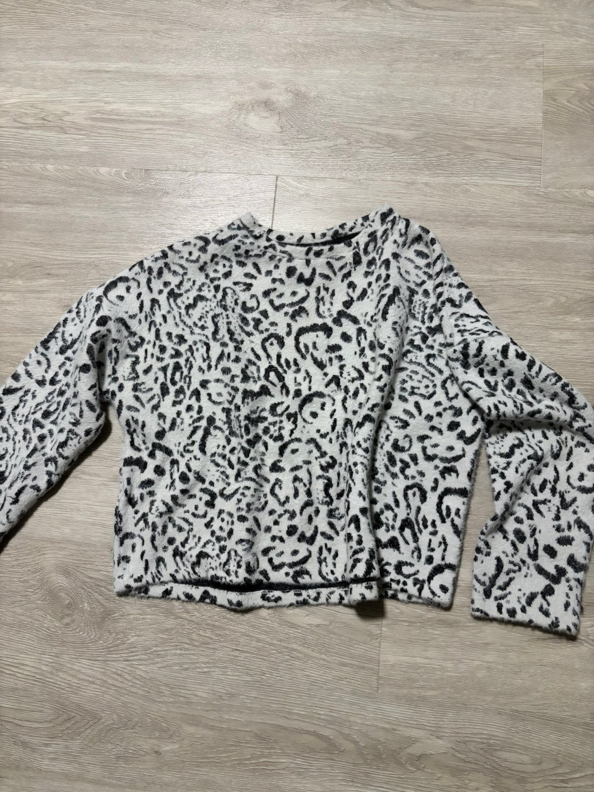 H&M Zachte trui met luipaardprint / panterprint, Vêtements | Femmes, Pulls & Gilets, Enlèvement, Comme neuf, Noir