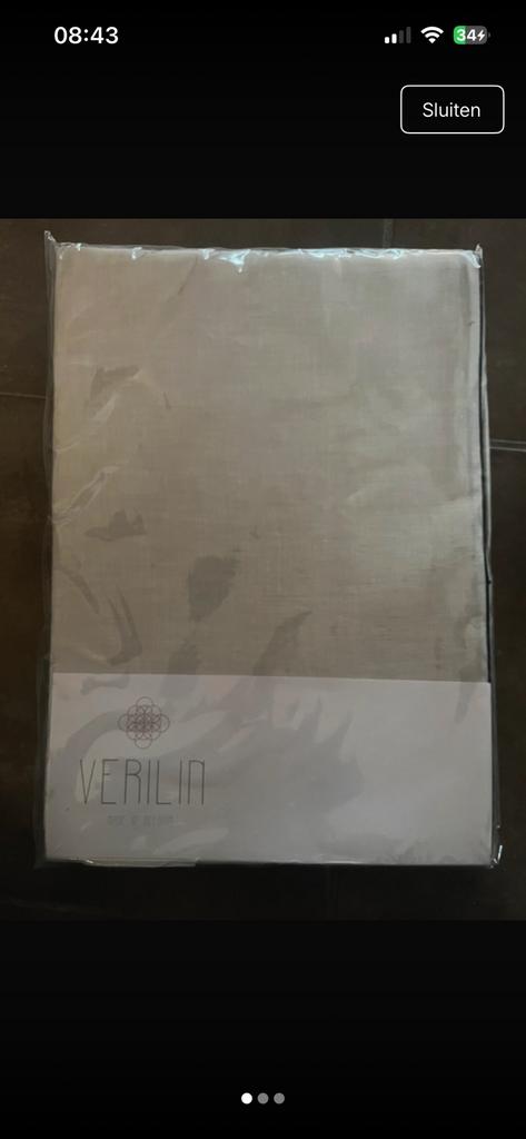 Verilin tafelkleed 160x260, Huis en Inrichting, Ophalen of Verzenden, Nieuw