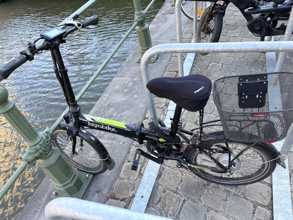 Mini fiets Bizabike, Fietsen en Brommers, Fietsen | Vouwfietsen, Gebruikt, Totaal opvouwbaar, Dames, Ophalen