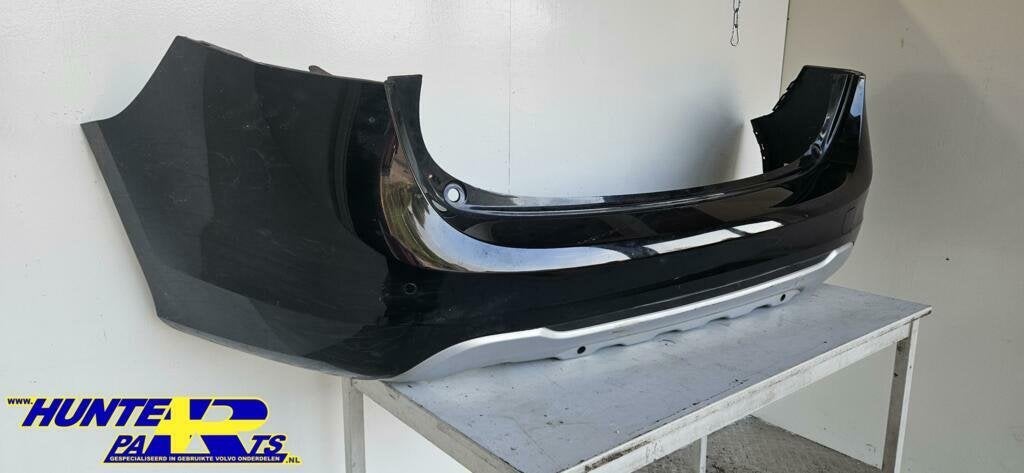 Achterbumper 452 zwart metallic Volvo V60 I ('10-'18), Gebruikt, Ophalen of Verzenden, Volvo, Bumper