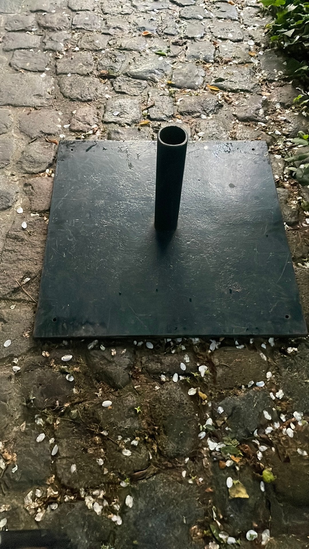 Parasol voet, Ophalen, Gebruikt, Minder dan 1 meter, Parasolvoet