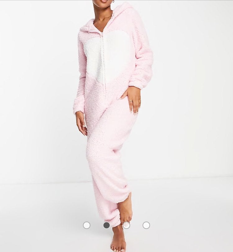 Loungeable pink pig sherpa onesie, Ophalen of Verzenden, Nieuw, Maat 36 (S)