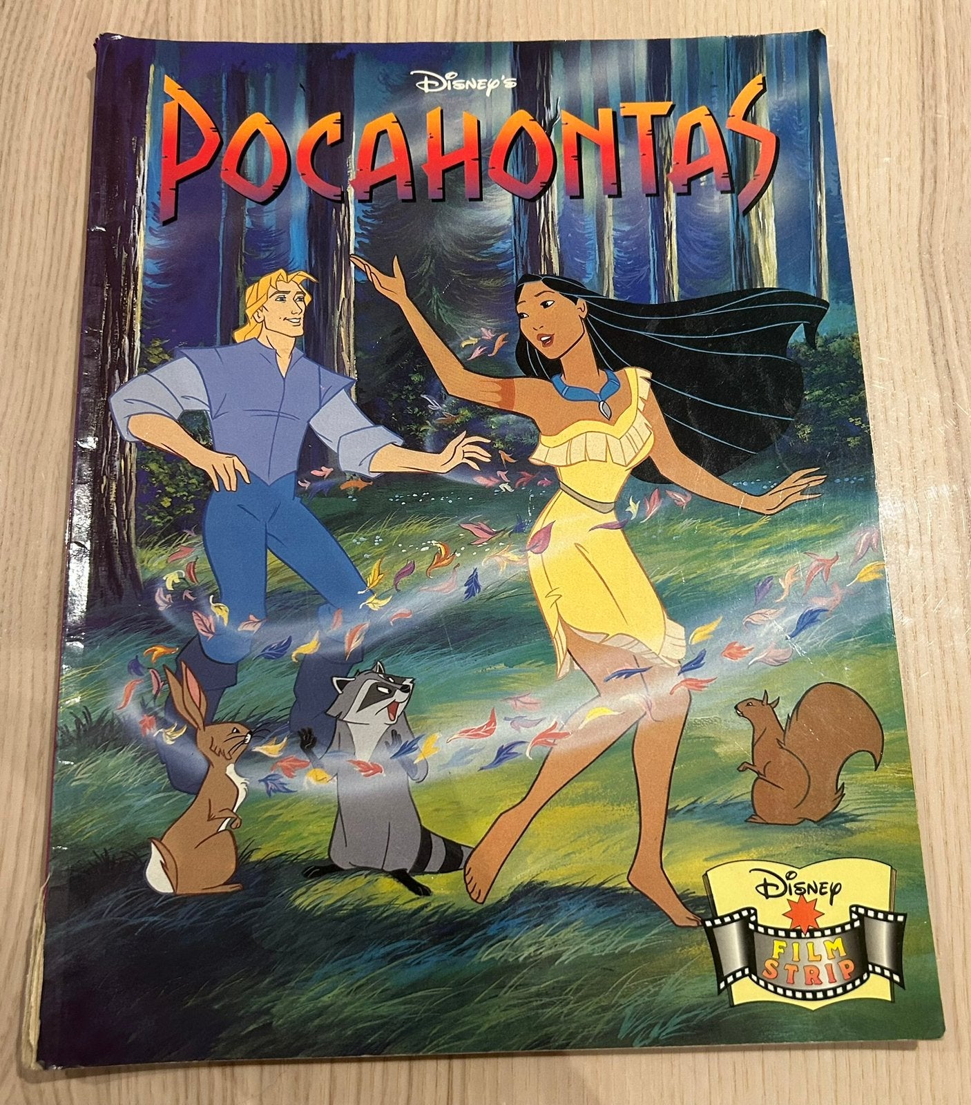 Strip Disney 'Pocahontas', Enlèvement ou Envoi