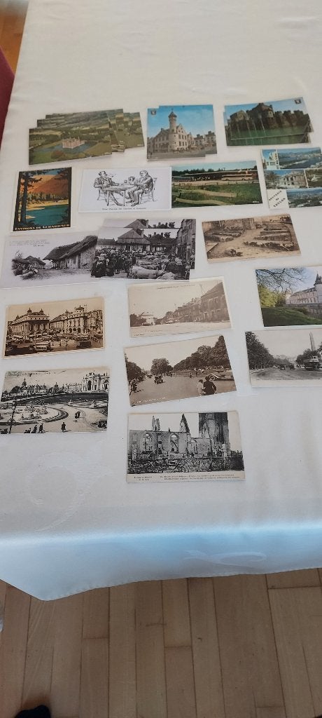 27 oude postkaarten, Collections, Envoi