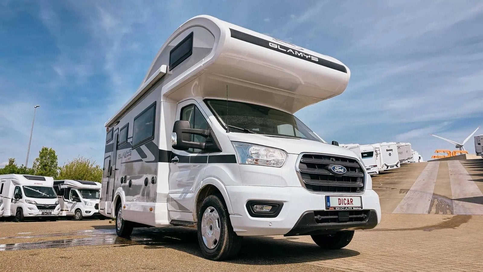 Camper Mc Louis 7 zitplaatsen te koop, Caravans en Kamperen, Automaat, Alkoof, Ford, Diesel