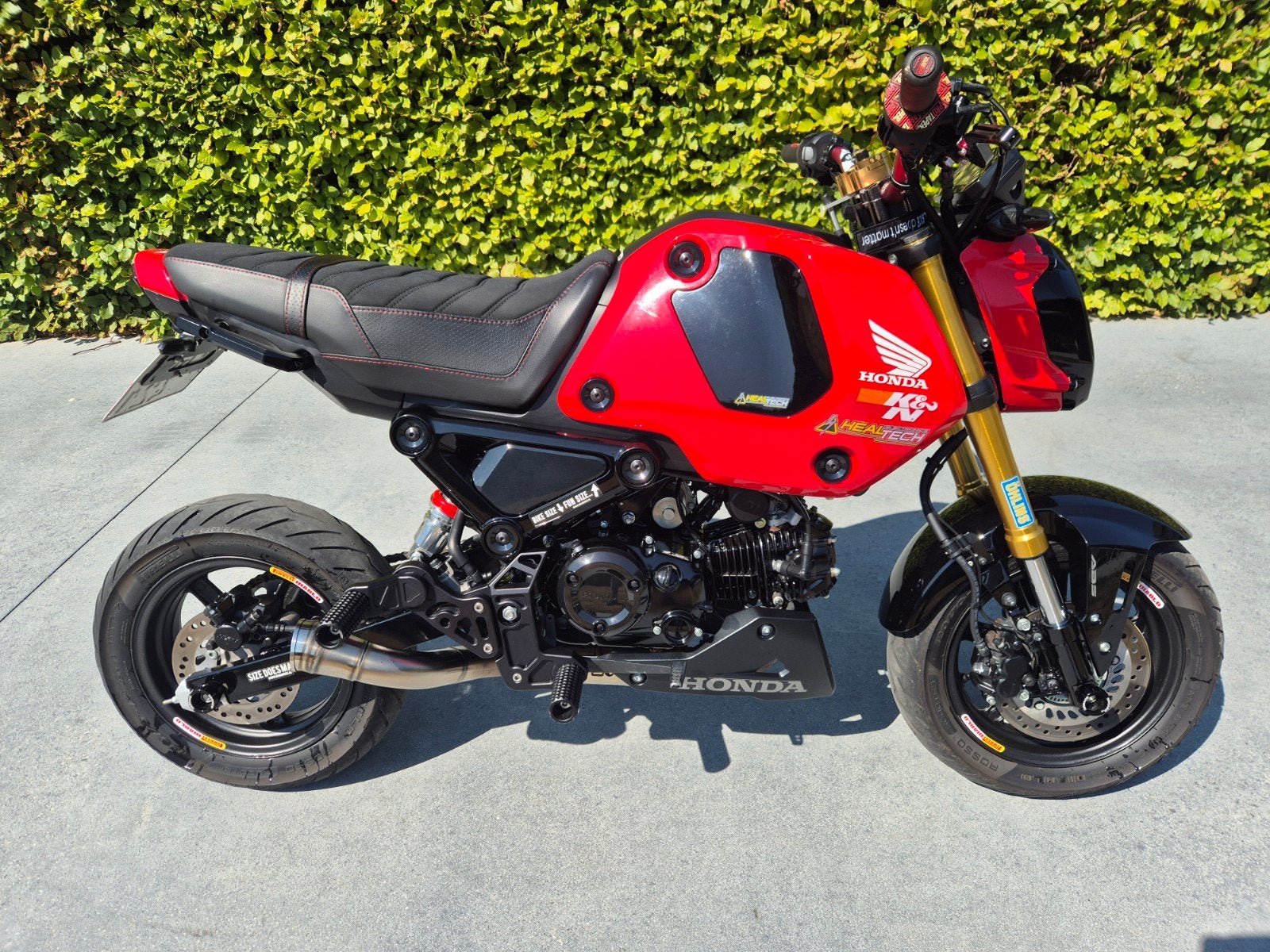 honda msx 125cc Custom, Ophalen
