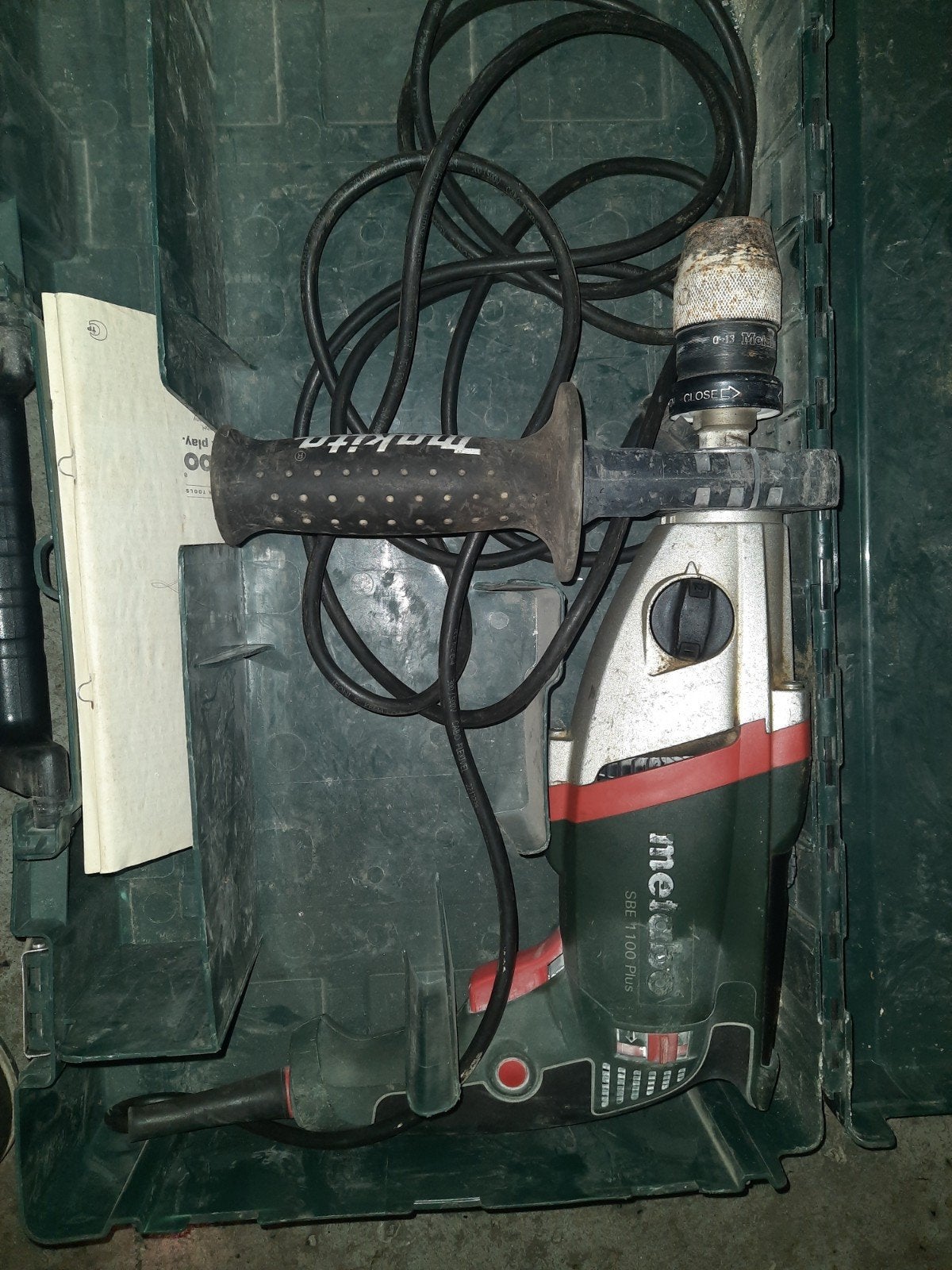 metabo sbd 1100+, Boormachine, Variabele snelheid, Ophalen of Verzenden, Gebruikt