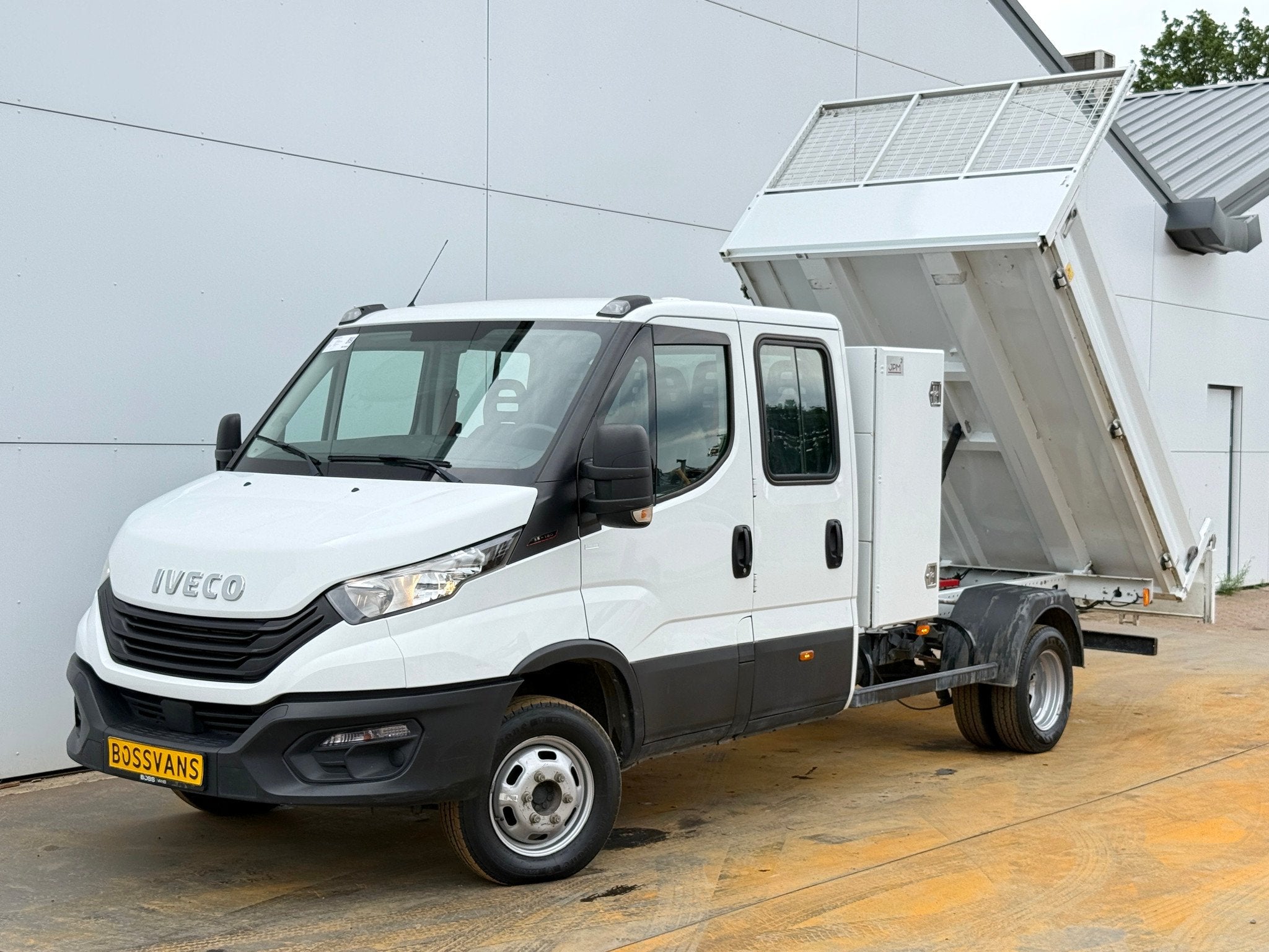Iveco Daily 35C16 3.0 Dubbele Cabine Kipper Dubbellucht 3,5t, Auto's, Achterwielaandrijving, Gebruikt, Euro 6, 4 cilinders