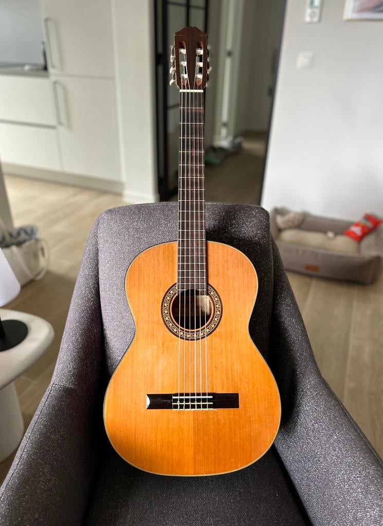 Aria AC-8 klassieke concert gitaar, Muziek en Instrumenten, Snaarinstrumenten | Gitaren | Akoestisch, Ophalen, Zo goed als nieuw