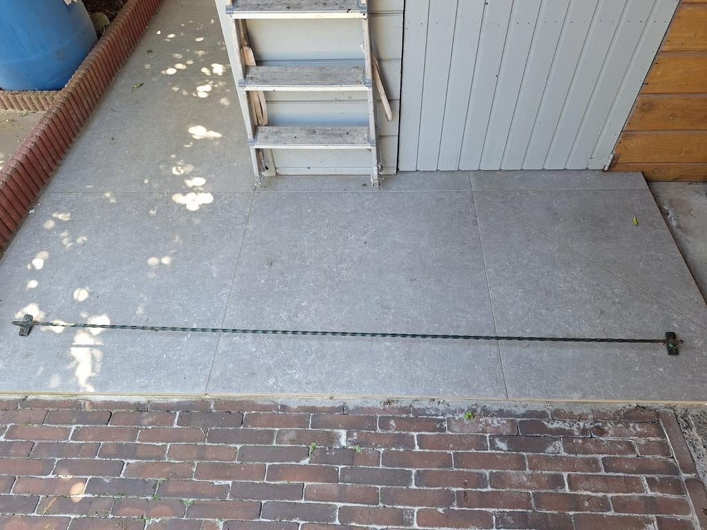 Bloembakhouders voor vensterbanken in gedraaid smeedwerk, Tuin en Terras, Ophalen