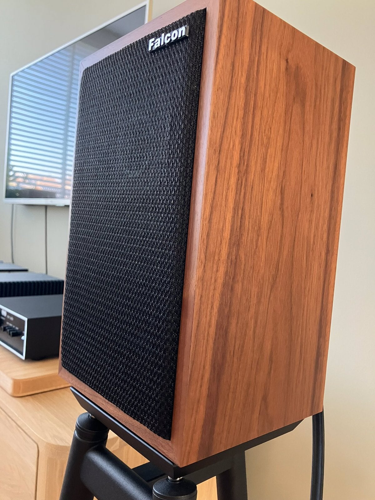 Falcon Acoustics LS3/5A Gold Batch speakers, 4 maanden oud., Audio, Tv en Foto, Ophalen