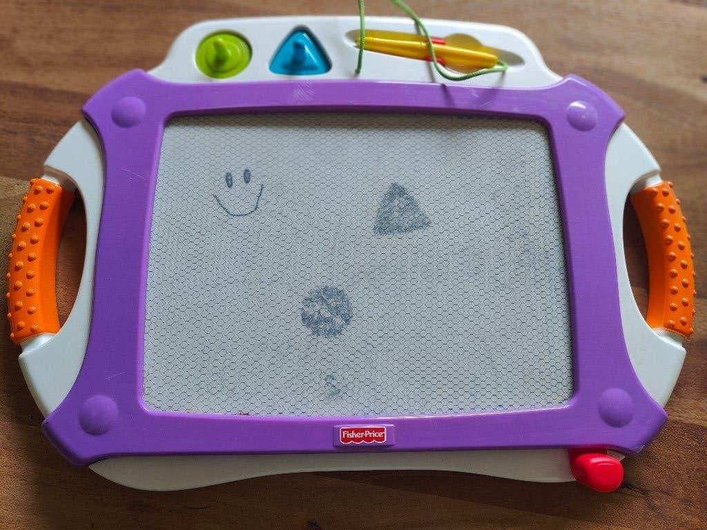 Fisher-Price tekenbord, Ophalen, Gebruikt, Speelset