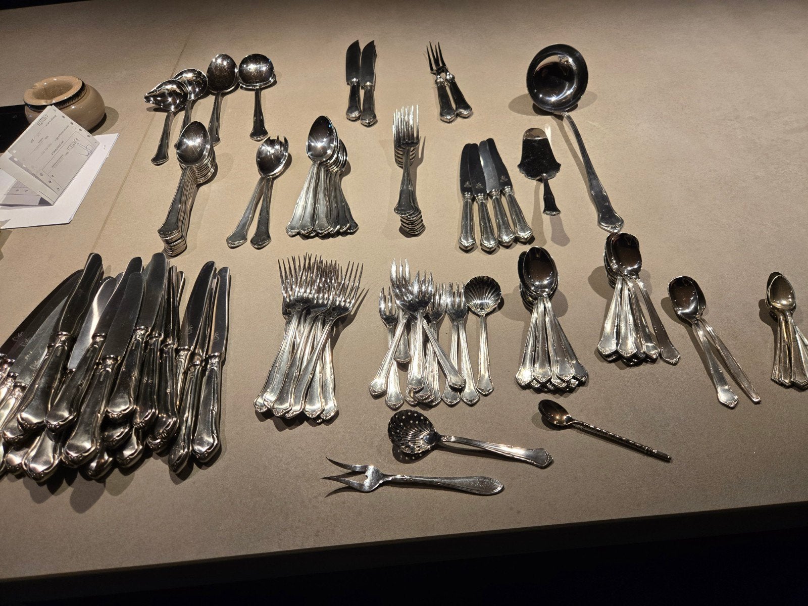 set de couverts 135 pièces, Enlèvement