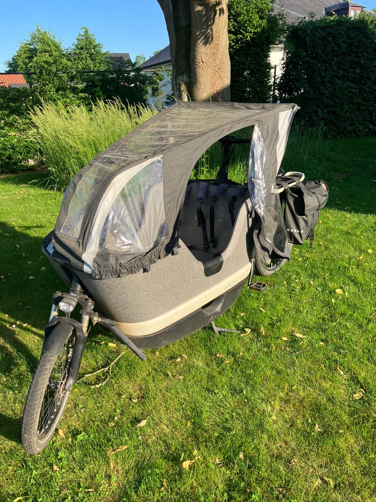 Elektrische bakfiets Gazelle Makki, Enlèvement, Utilisé, 2 enfants, Gazelle