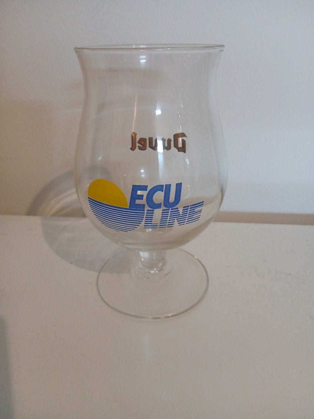 Duvel glas ecu line., Collections, Enlèvement, Neuf, Verre ou Verres, Duvel