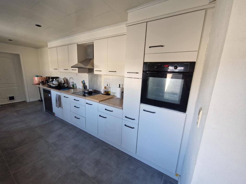 Volledige keuken met apparatuur, Ophalen, Gebruikt, Wit, Enkelwandige keuken