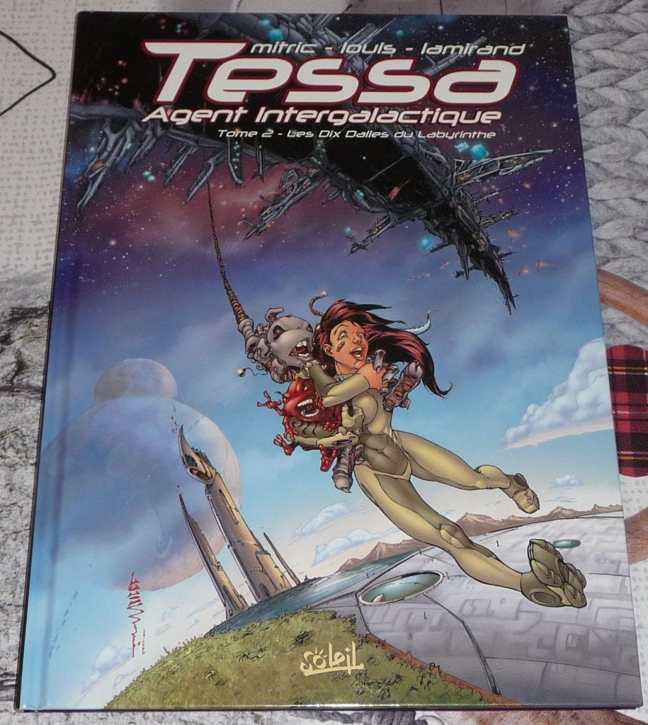 BD Tessa Agent intergalactique 2. Les 10 dalles... - EO, Enlèvement ou Envoi, Neuf