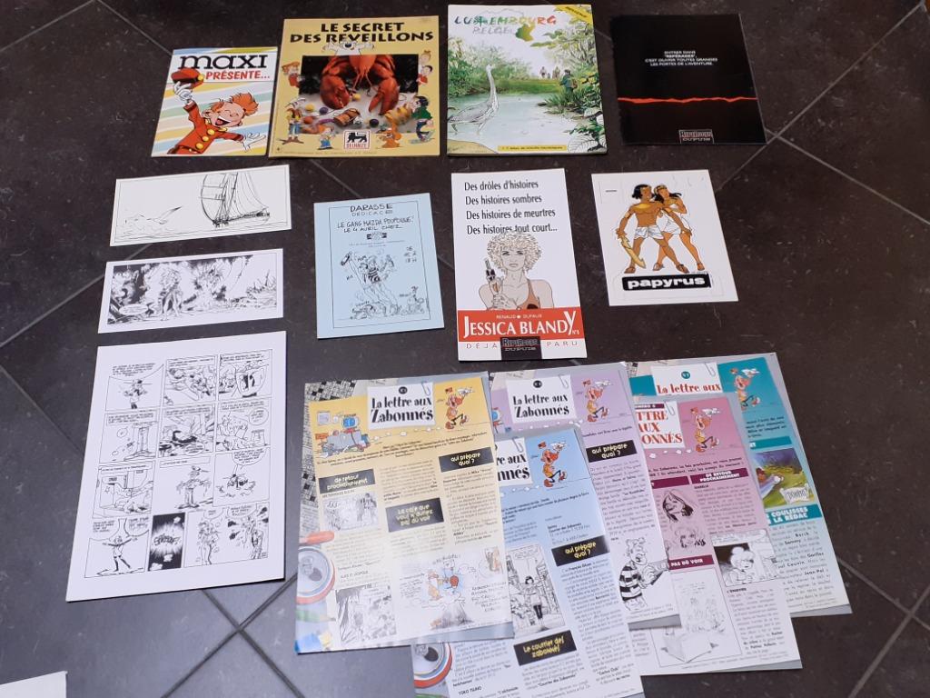 BD diversJanry, Servais, Renaud, Clarke, Sterne, Crisse, Enlèvement ou Envoi, Autres personnages, Utilisé, Autres types
