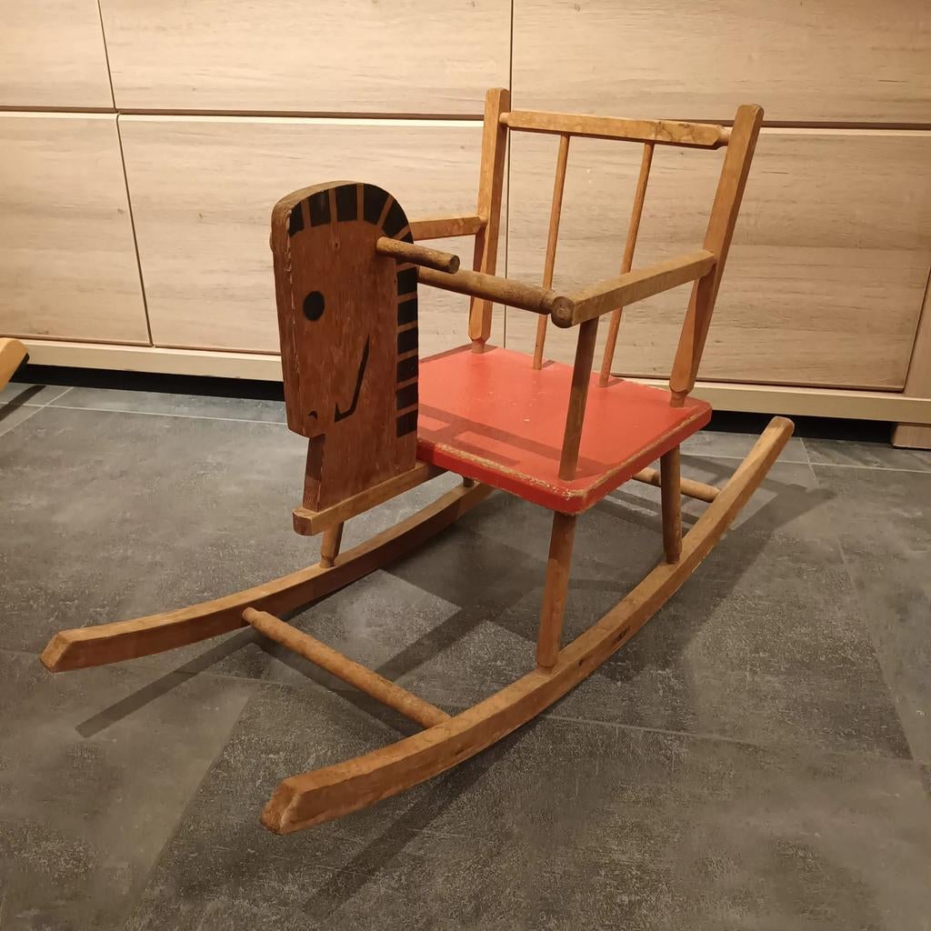 Schommelpaard Vintage., Ophalen