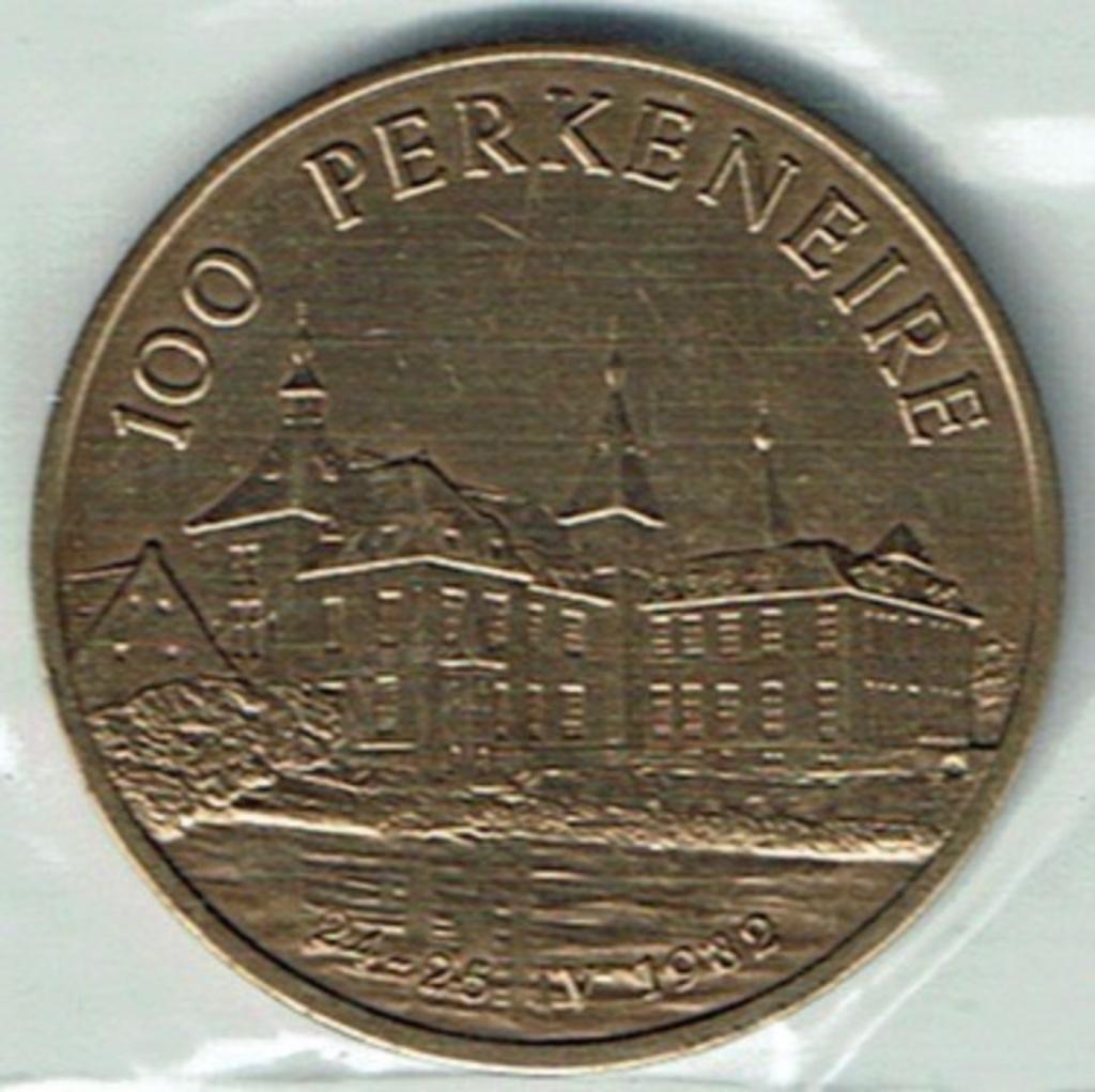 Gemeentepenning 100 Perkeneire Perk 1982, Verzenden