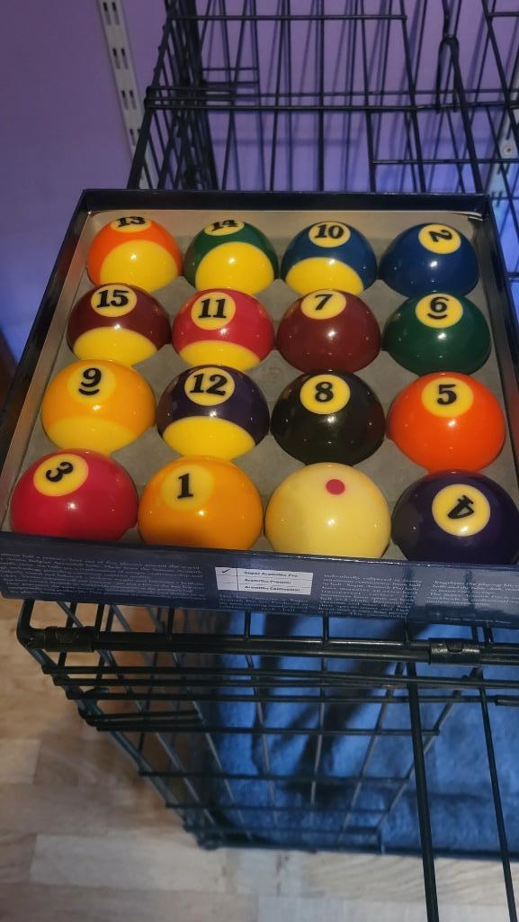 PoolBalls, Ophalen, Zo goed als nieuw