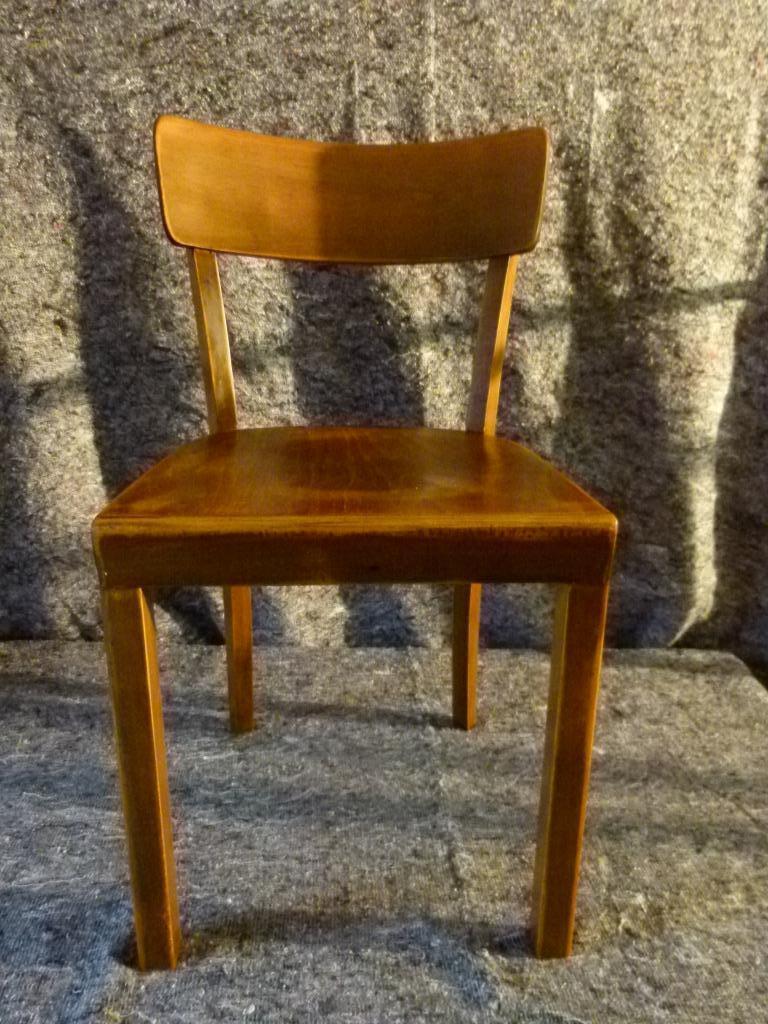vintage beuken Frankfurter stoel Bauhaus 1934-35, Ophalen, Huis en Inrichting