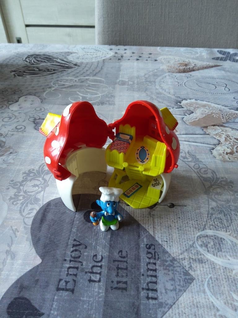 Les Schtroumpfs Maxi Kinder Année 1995, Collections, Schtroumpfs, Enlèvement ou Envoi, Utilisé, Poupée, Figurine ou Peluche