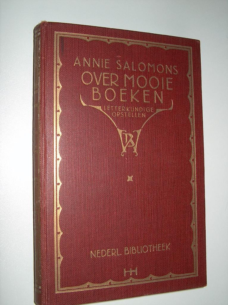 Annie Salomons - Over mooie boeken, Antiek en Kunst, Ophalen of Verzenden, Annie Salomons