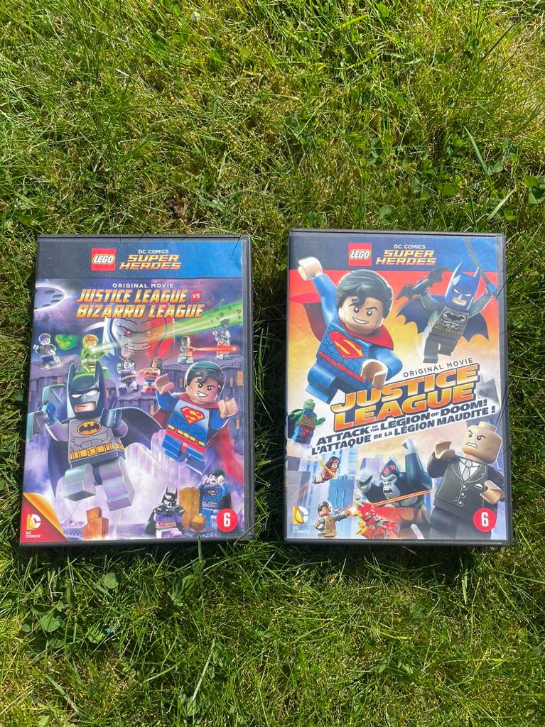 Lego justice league dvd’s, Ophalen of Verzenden, Zo goed als nieuw, Lego