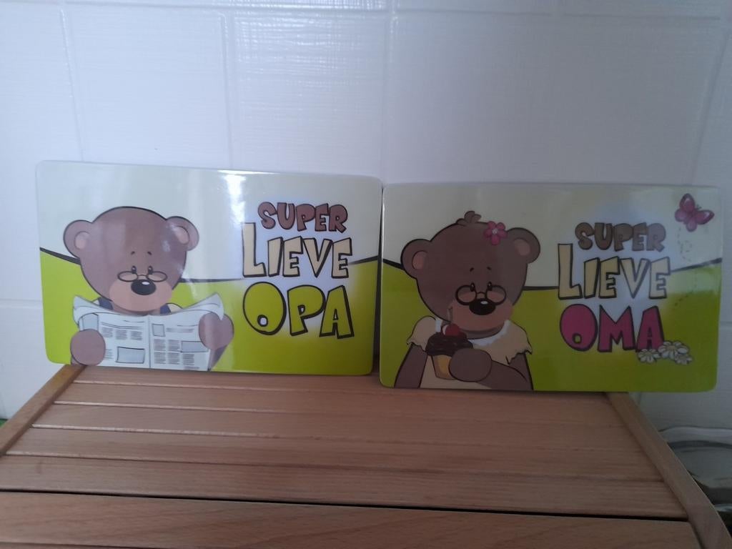 Snijplanken  super lieve opa en oma, Ophalen, Zo goed als nieuw