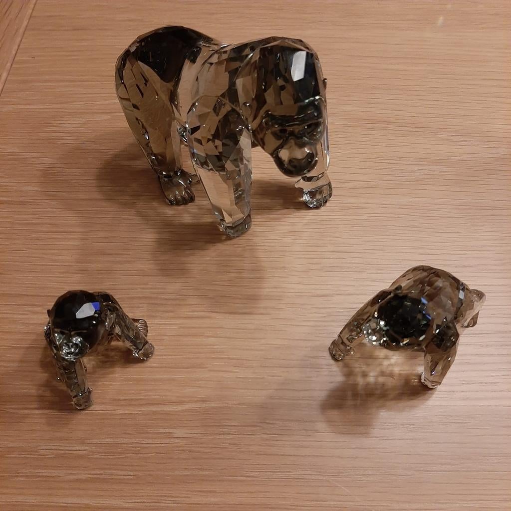 Swarovski jaarstukken 2009 gorilla's, Verzamelen, Swarovski, Ophalen