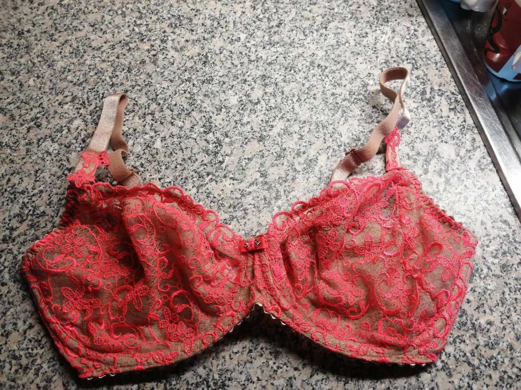 Bh beige /rood merk prima donna – eu 75 d / fr 90 d  - nieuw, Prima Donna, Ophalen of Verzenden, Rood, BH