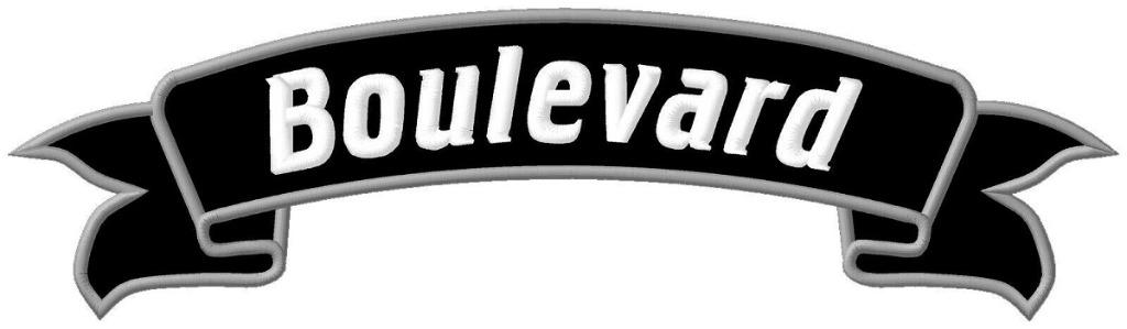 Banner patch Suzuki Boulevard - 320 x 90 mm, Motoren, Ophalen of Verzenden, Nieuw