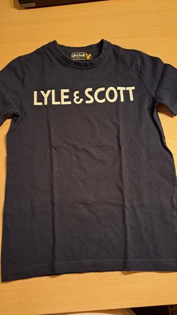 T shirt korte mouwen maat 128 Lyle en Scott, Gebruikt, Lyle&Scott, Ophalen of Verzenden, Shirt of Longsleeve