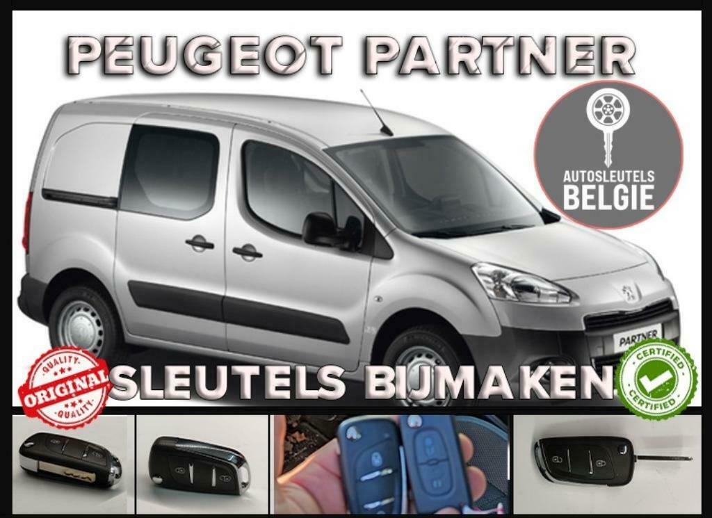 peugeot partner 2 sleutels, Ophalen of Verzenden, Nieuw, Peugeot