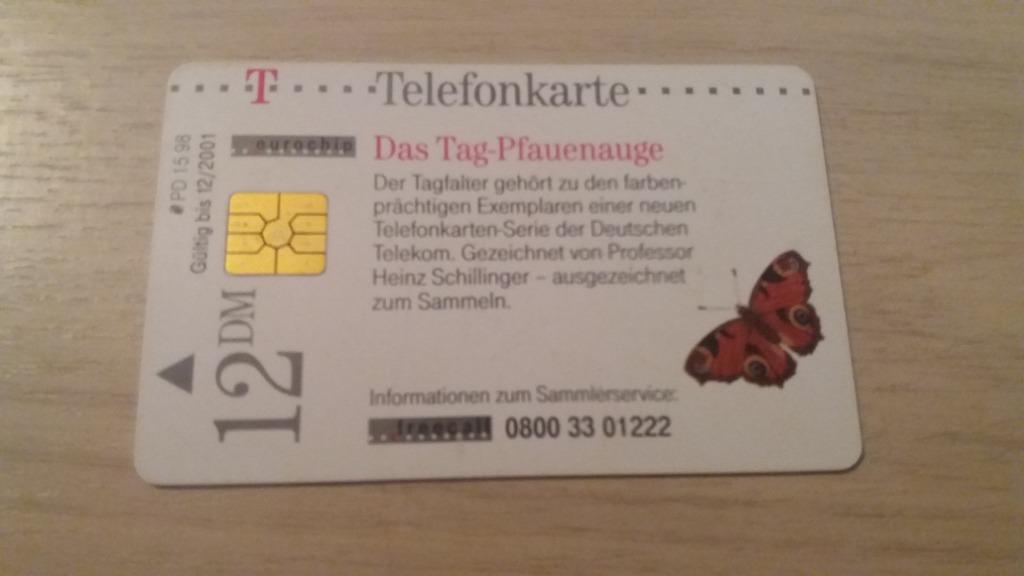 vintage Duitsland 12 dm smartphonekaart, Ophalen of Verzenden