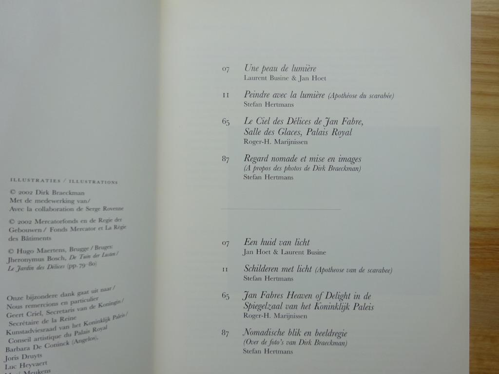 Jan Fabre, Heaven of Delight 2002 Koninklijk Paleis / signed, Boeken, Ophalen of Verzenden, Zo goed als nieuw, Beeldhouwkunst