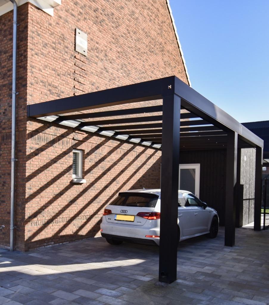Carport Terrasoverkappingen en glazen schuifwanden veranda, Ophalen, Nieuw