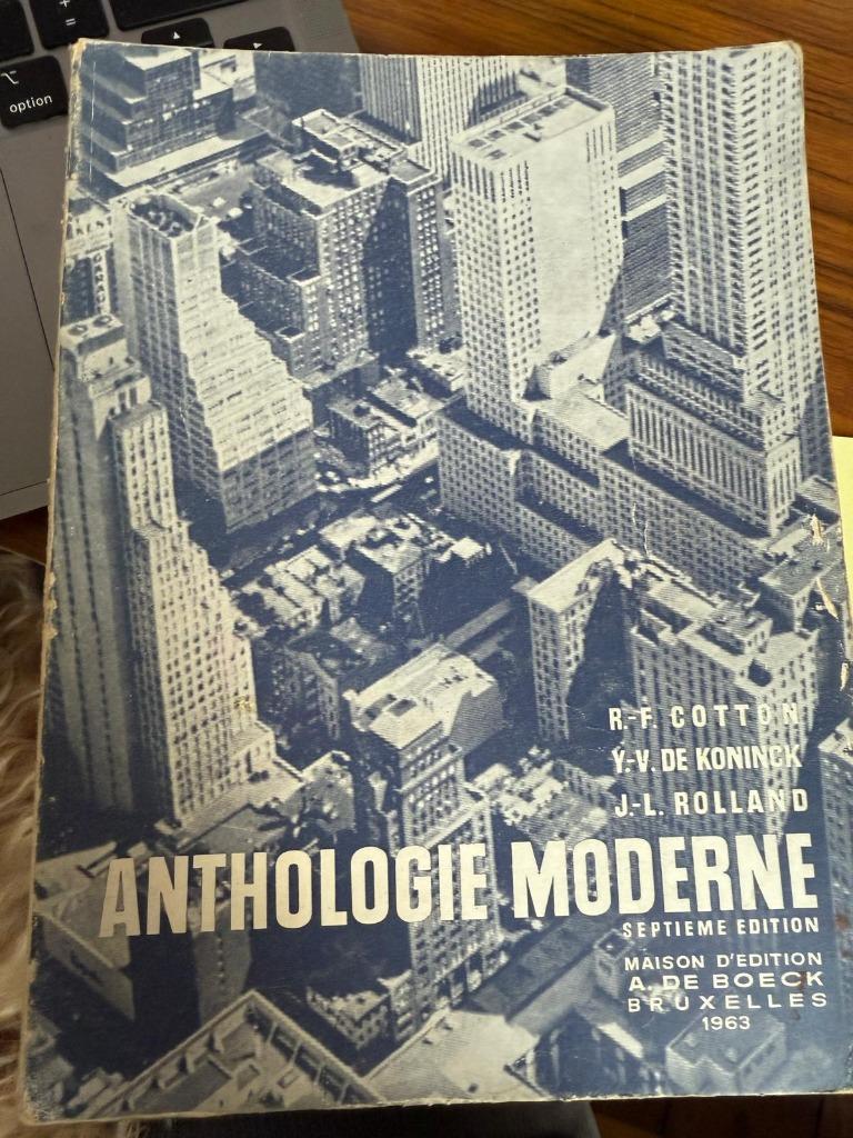 Moderne bloemlezing, Katoen, door Koninck, Rolland, XXX, Antiek en Kunst, Verzenden