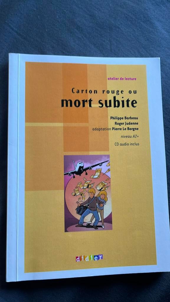 Carton rouge ou mort subite, Ophalen, Zo goed als nieuw, Frans