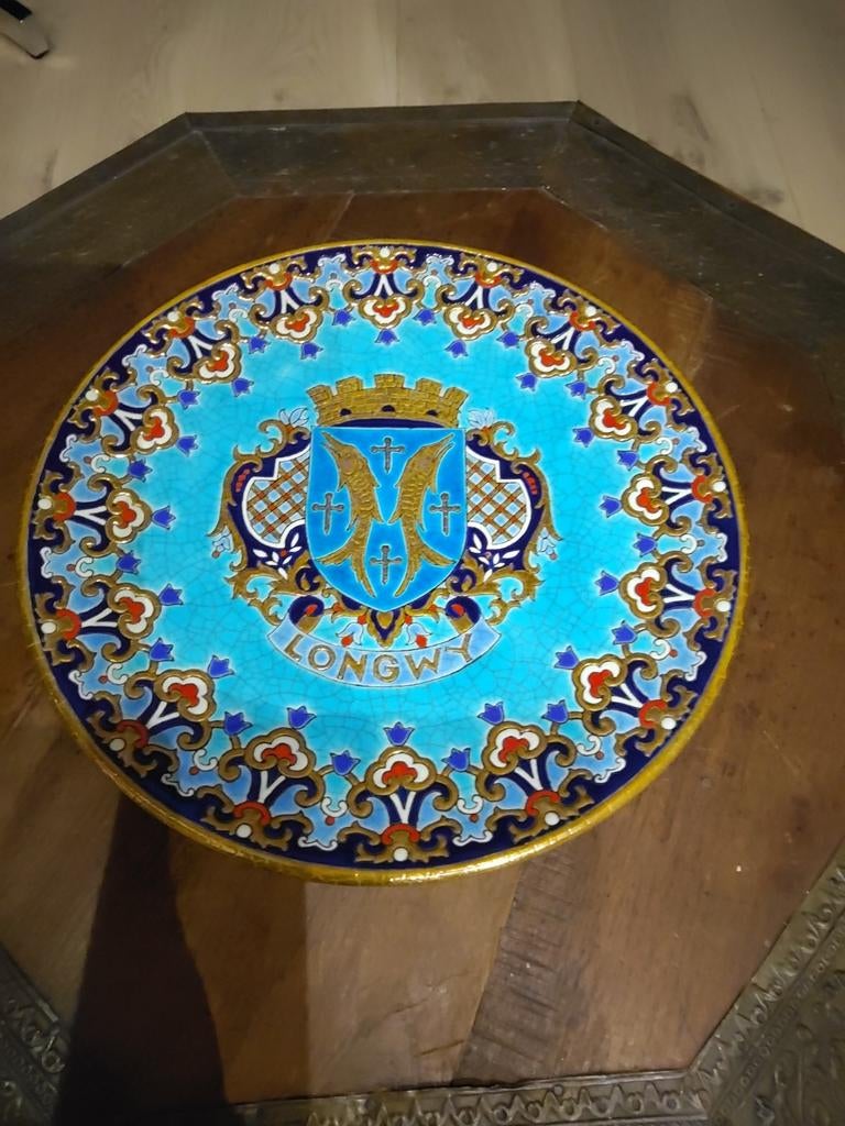Plat émaux de Longwy, Antiquités & Art, Enlèvement