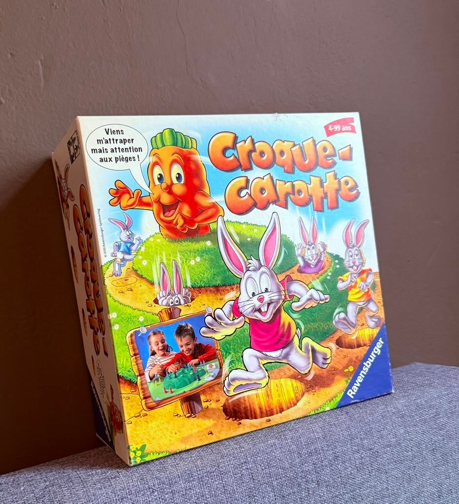 Jeux de société (CROQUE-CAROTTE)., Hobby & Loisirs créatifs, Enlèvement ou Envoi