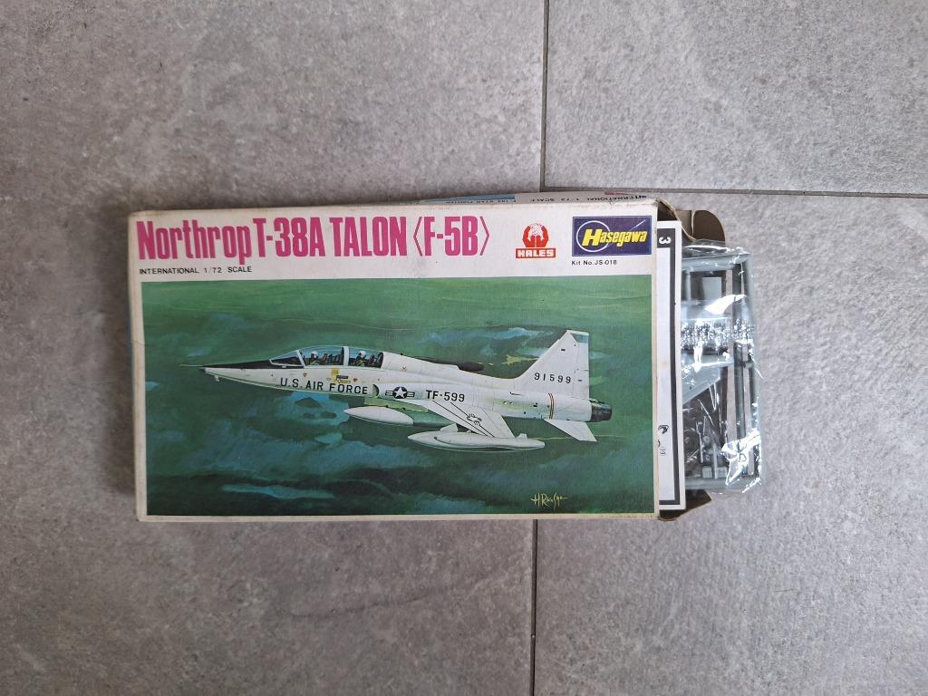 Hasegawa Northrop T-38A Talon (F-5B), Hobby & Loisirs créatifs, Modélisme | Avions & Hélicoptères, Enlèvement, Hasegawa